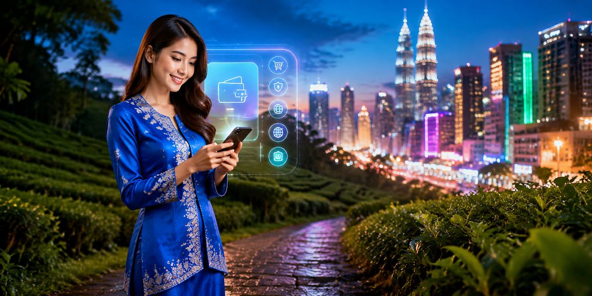 Kuala Lumpur female user playing mobile casino safely and responsibly with 3050